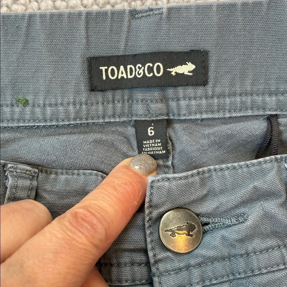 Toad&Co Skinny Jeans, Grayish Blue, Size 6, Excellent condition - Picture 5 of 7